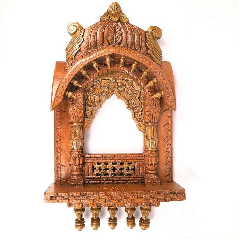 Ijala Jharokha Wooden Wall Accent media 5