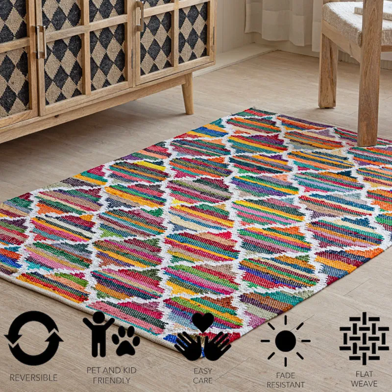Variel Cotton Rug - Multicolor media 7