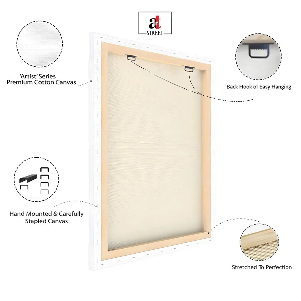 GeoAbstra Canvas Wall Art media 5