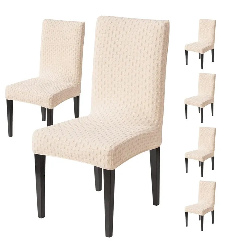 Nexo Neat Fit Chair Cover (Beige) - Set Of Six media 3
