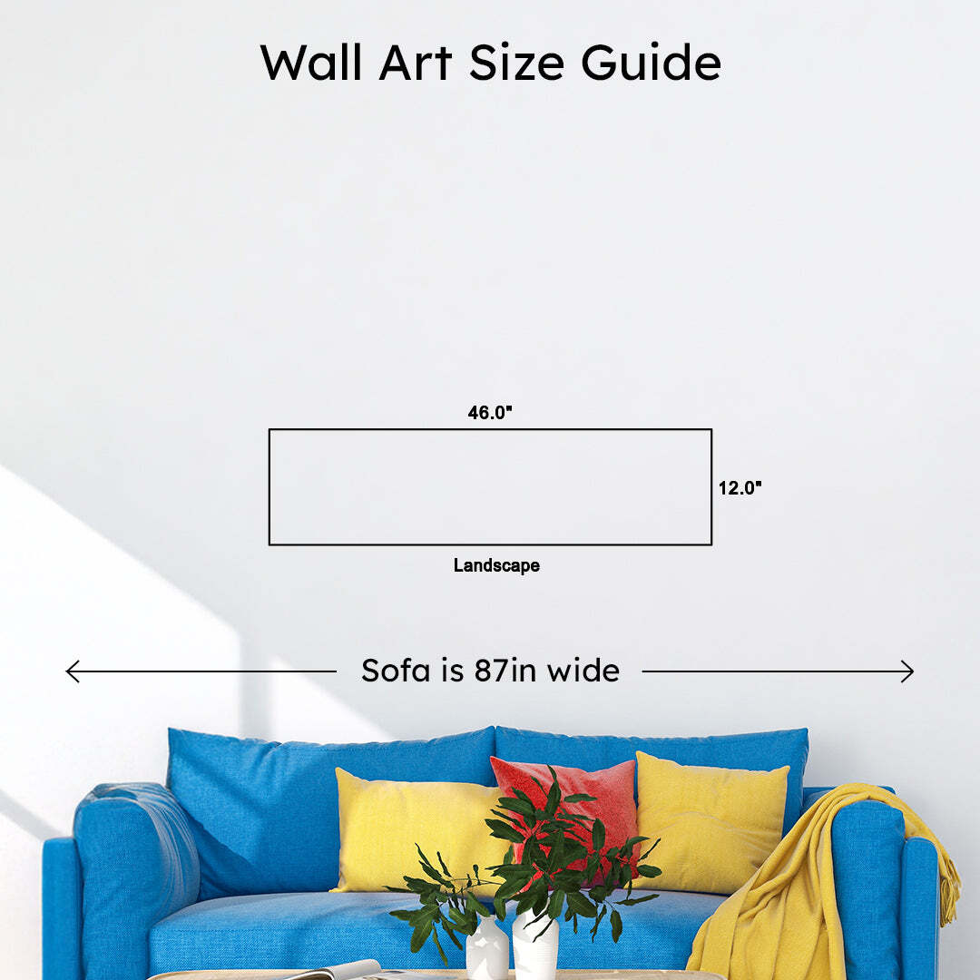 Chromatic Symphony Abstract Canvas Wall Art With Frame media 7