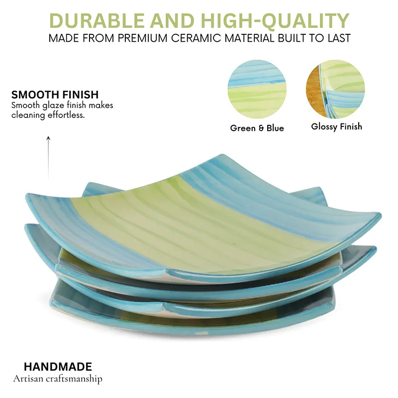 Souk Sips Ceramic Platter - Set Of Four media 3