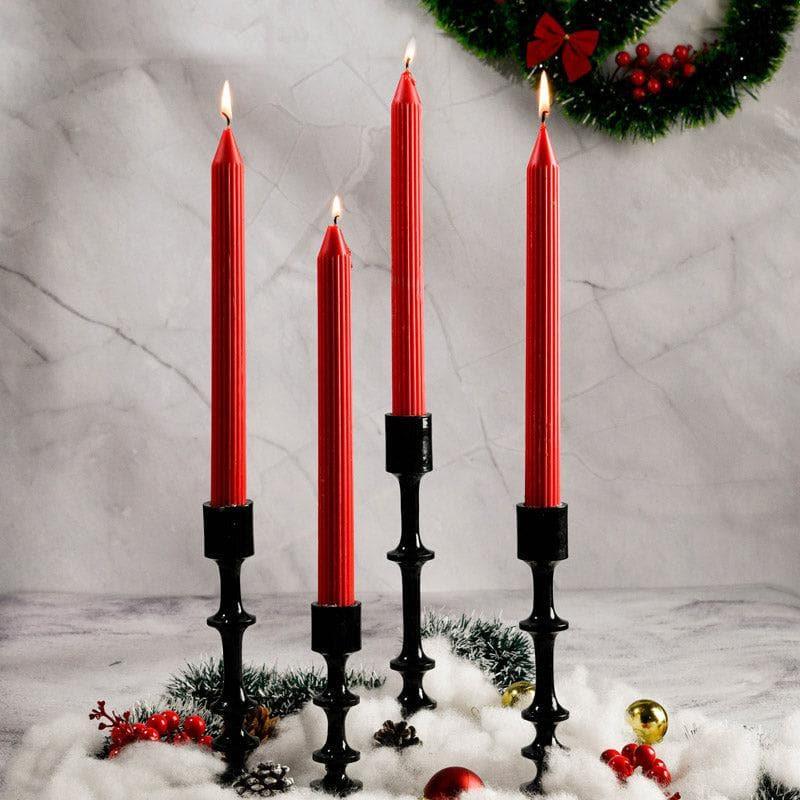 Set of 4 Guidance Taper Candles - Bergamot & Vanilla Scented media 5