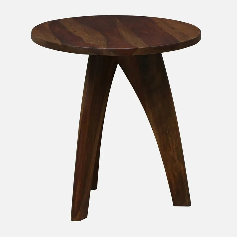 SoftEdge Mango Wood Side & Bedside Tables - Brown media 4