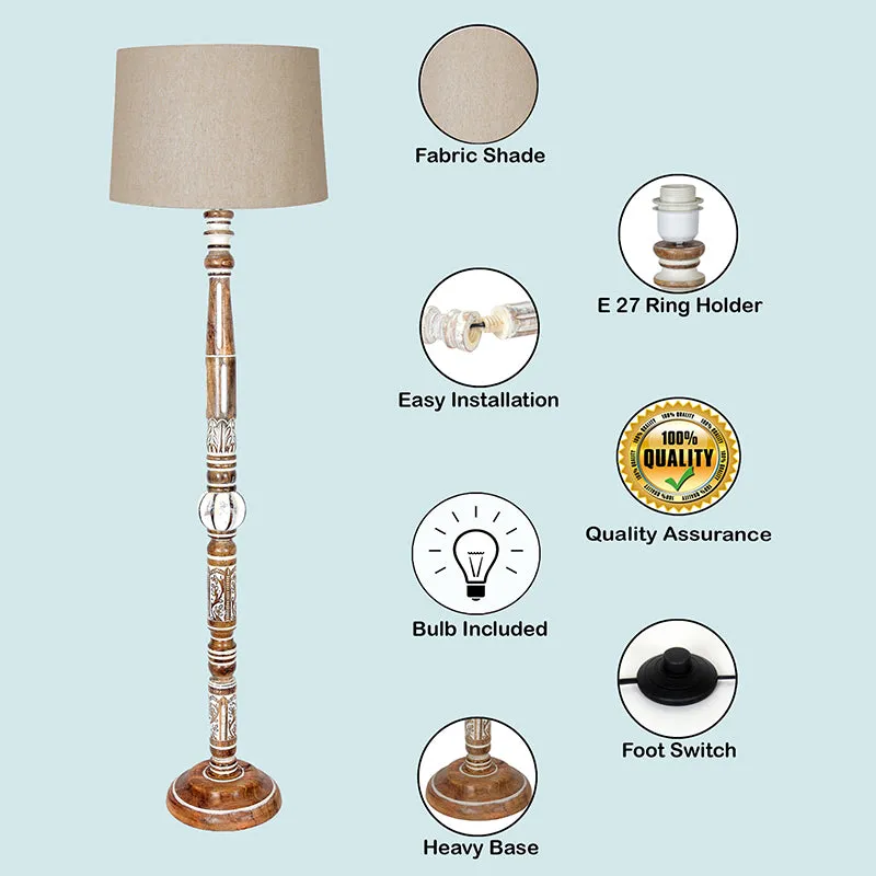 Elfin Luma Floor Lamp - Light Grey media 5