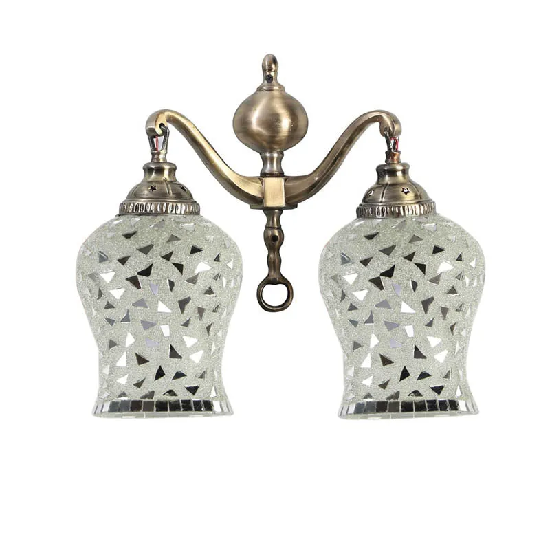 Swarna Metal Mosaic Wall Lamp media 6