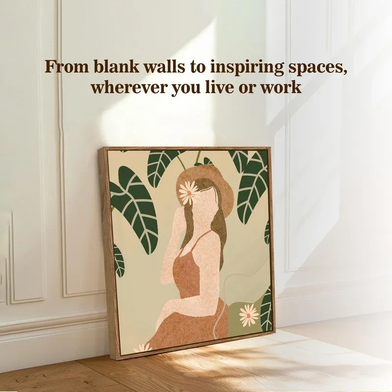 Body Lines Canvas Wall Art With Frame media 7