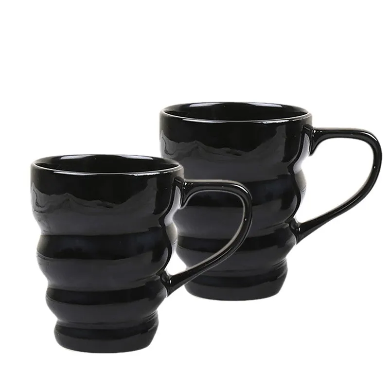 CrystalCharm Ceramic Tea Cup (200 mL Each) - Set Of Two media 3
