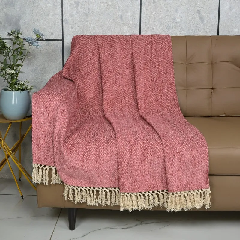MonoMood Throw - Pink media 1
