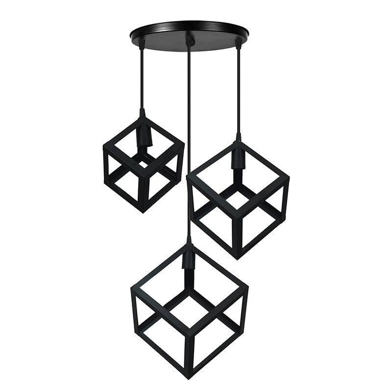 Halohaus Cluster Metal Ceiling Lamp - Black media 4