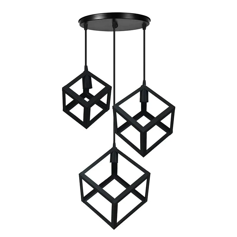 Halohaus Cluster Metal Ceiling Lamp - Black media 4
