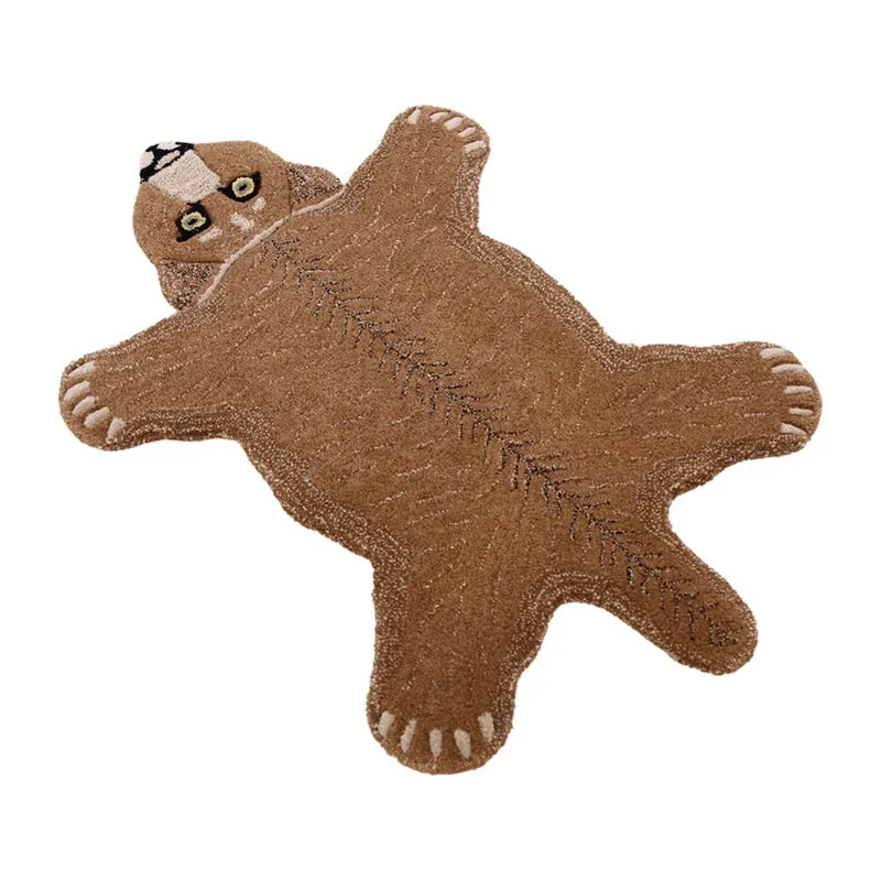 Jungle Cub Cotton Carpet - Brown media 4