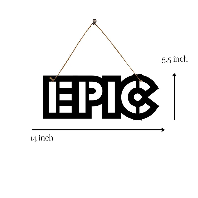 Epic Mild Steel Wall Accent media 5