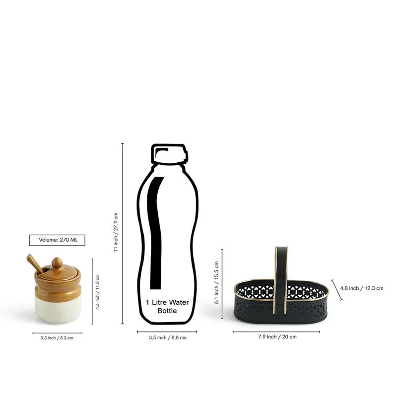 Rustora Ceramic Jar Set - Five Piece Set media 9