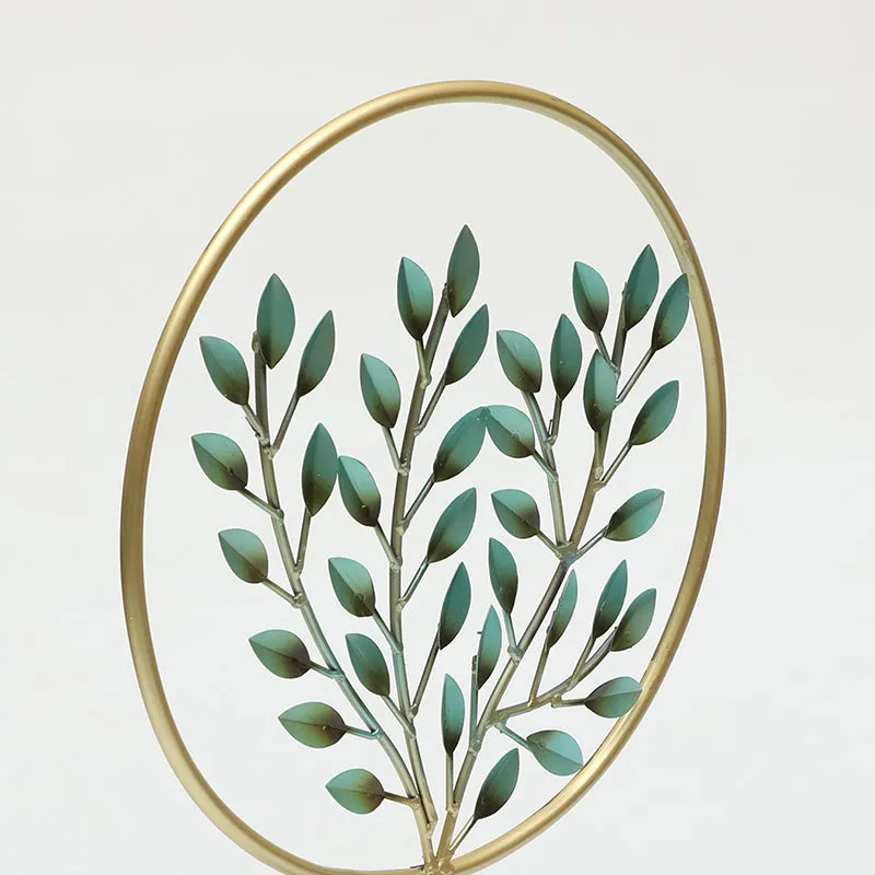 Botanic Symphony Metal & Wood Showpiece media 4