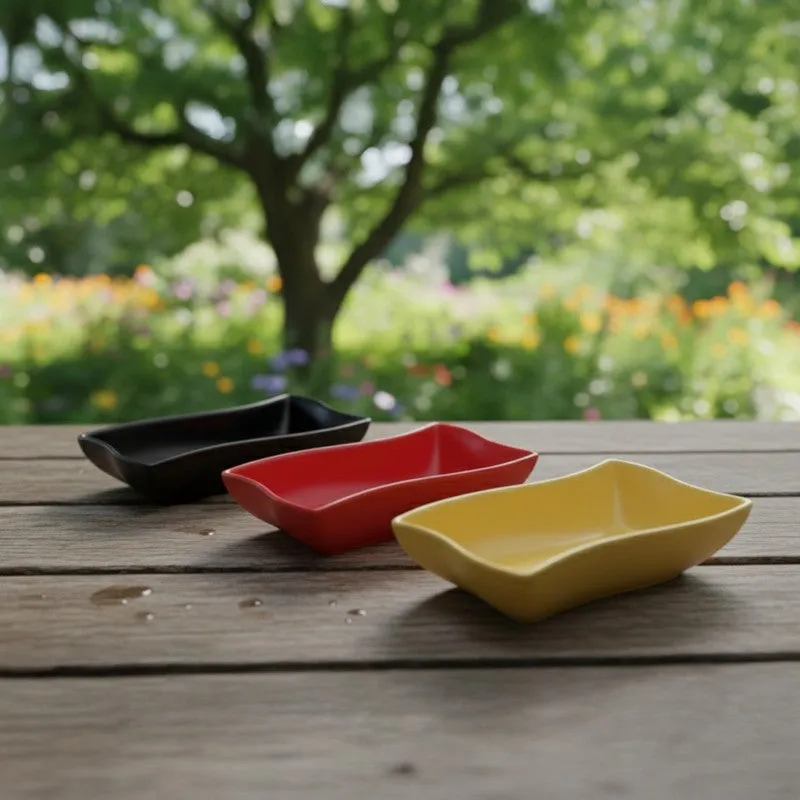 Fiesta Trio Bone China Platter Set - Set Of Three media 4