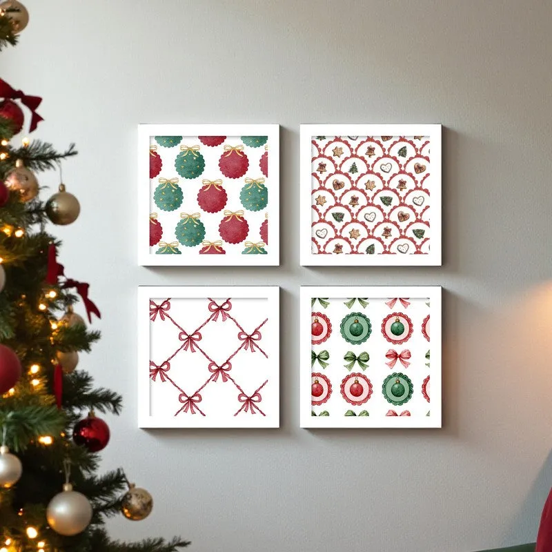 Frostella Wall Painting - Set Of Four media 3