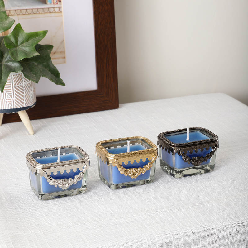 Lavish Ocean Breeze Scented Jar Candle media 9
