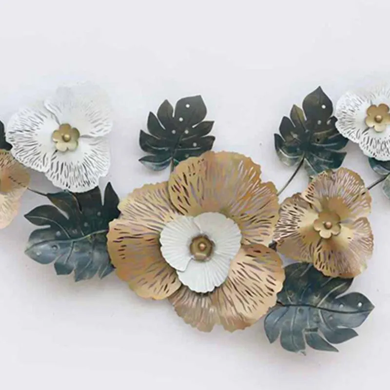 Petal Wreaths Iron Wall Accent media 3