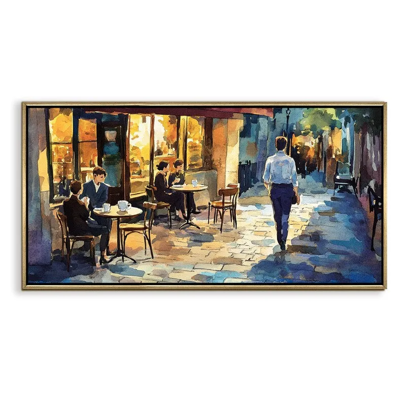 Caferouge Canvas Wall Painting With Frame media 3