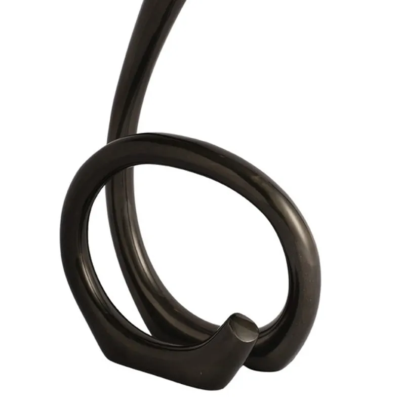 Eclipse Curve Abstract Showpiece - Black media 4