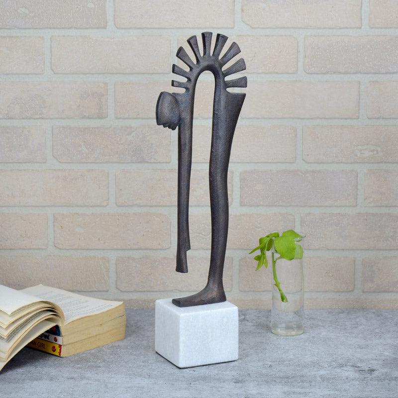Human Bend Aluminum Showpiece