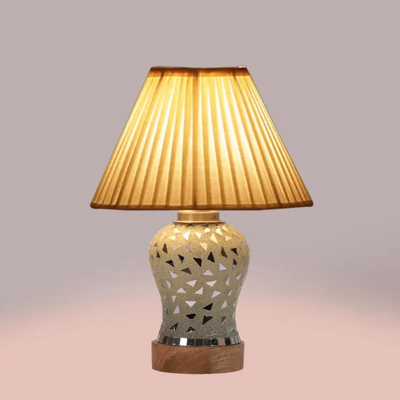 Liora Pleatra Wooden Table Lamp - Multicolor media 6