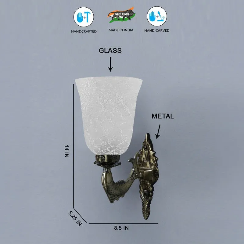 Aeris Crystal Glass Wall Lamp media 9