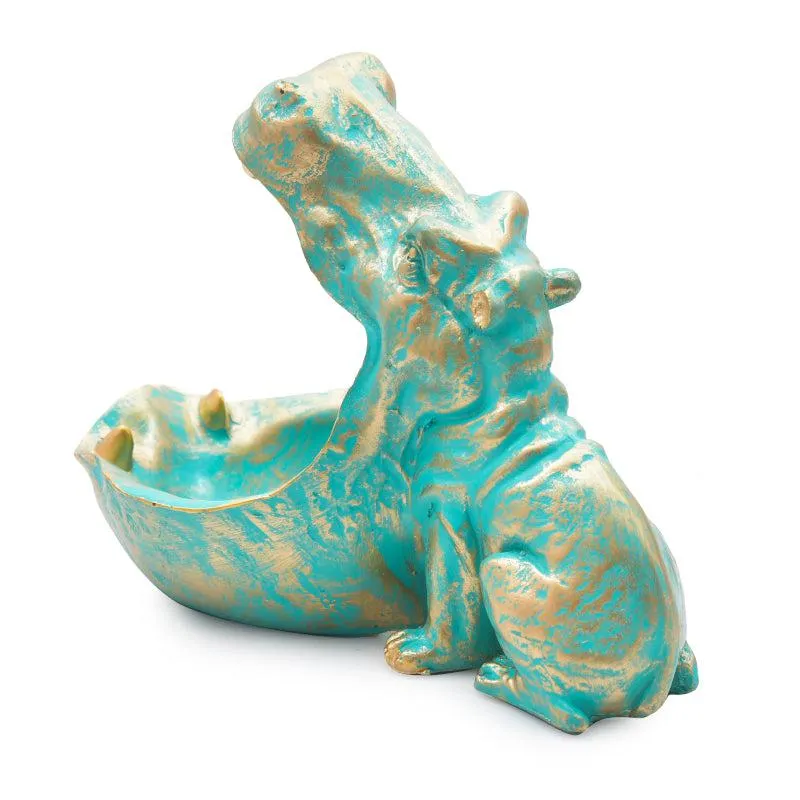 Hippo Harpo Resin Showpiece media 3