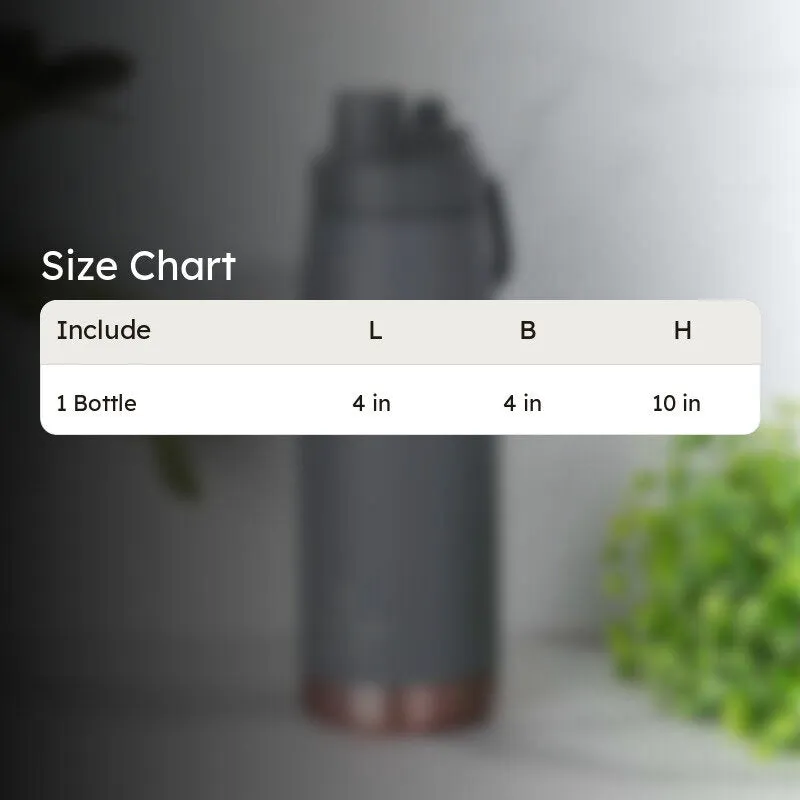Drink Disco Water Bottle (Grey) - 1000 mL media 12