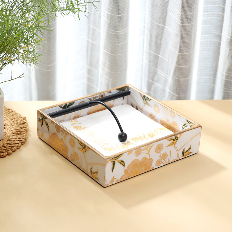 Brushwood Serving Tray With Coaster - Nine Piece Set media 5