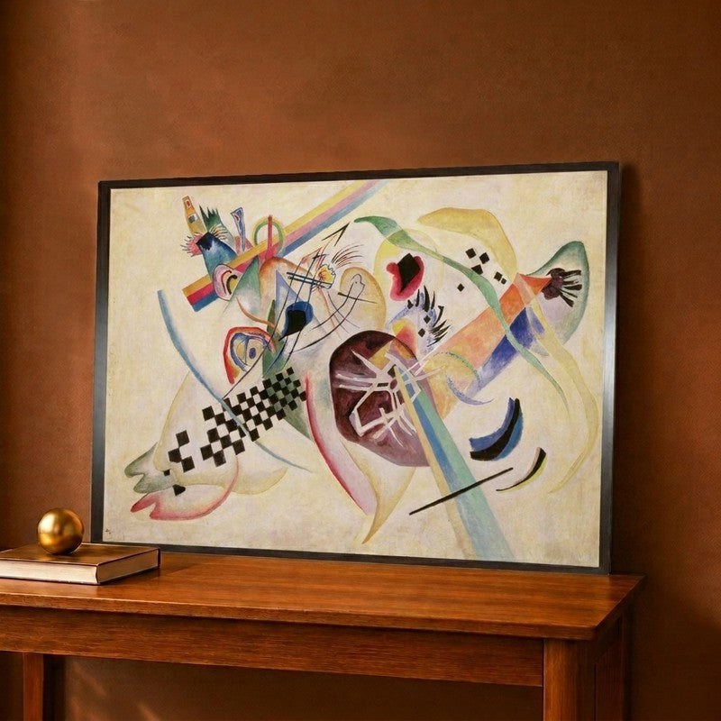 Composition No. 224 1920 Canvas Wall Painting - 18 x 12 Inches