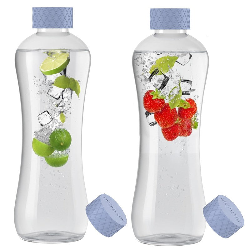 Rioware Quiet Flow Water Bottle (Green, Blue, 1000 mL Each) - Set Of Two media 3
