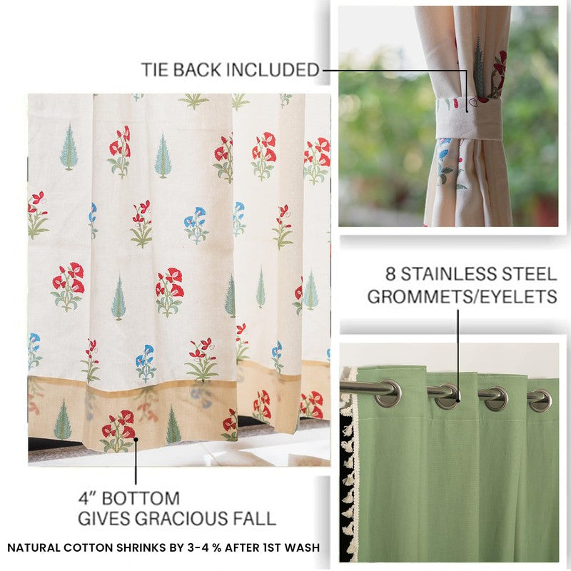 Urban Space High Garden Curtains - Set Of Four media 5