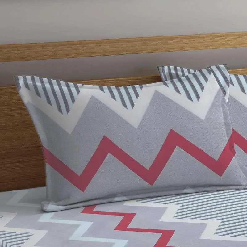 Maisie Printed Microfiber Bedsheet - 130 GSM media 4
