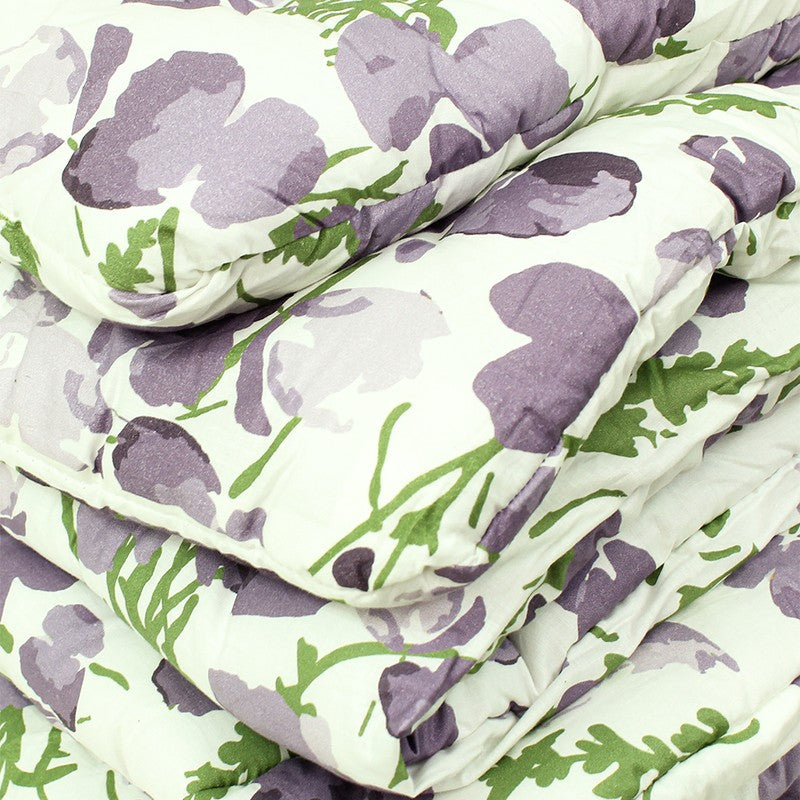 Lavender Bloom Cotton Comforter - 350 GSM media 6