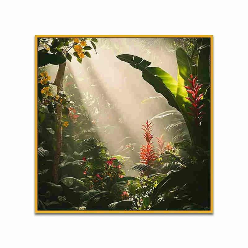 Dappled Lights Canvas Wall Art With Frame media 4