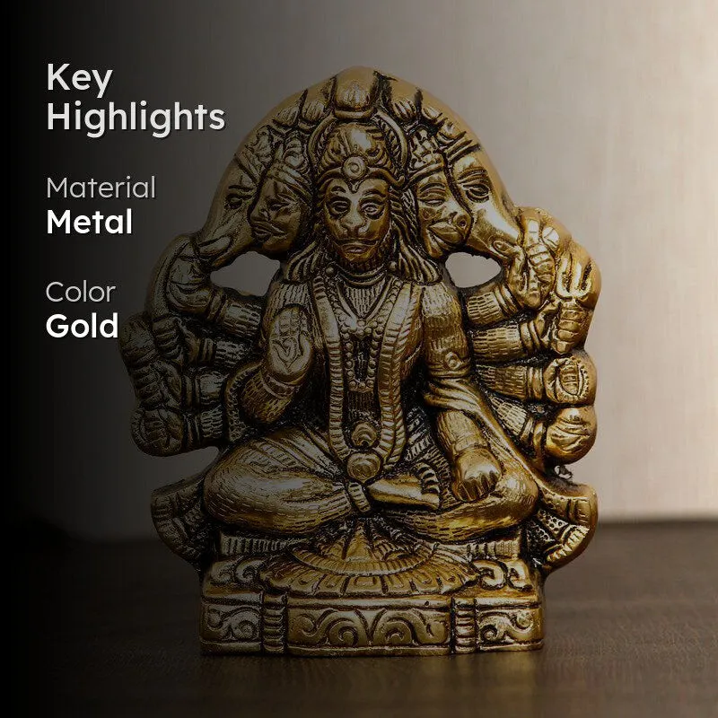 Panch Mukhi Anjaneya Showpiece media 2