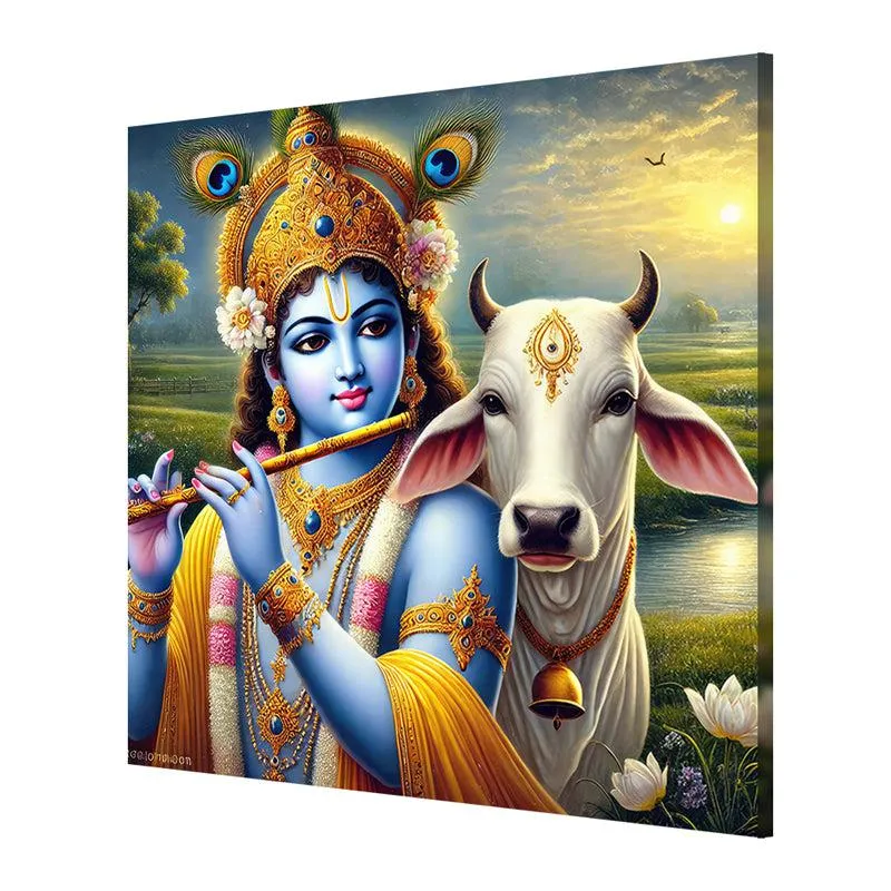 Gopala Poly Canvas Wall Painting media 5
