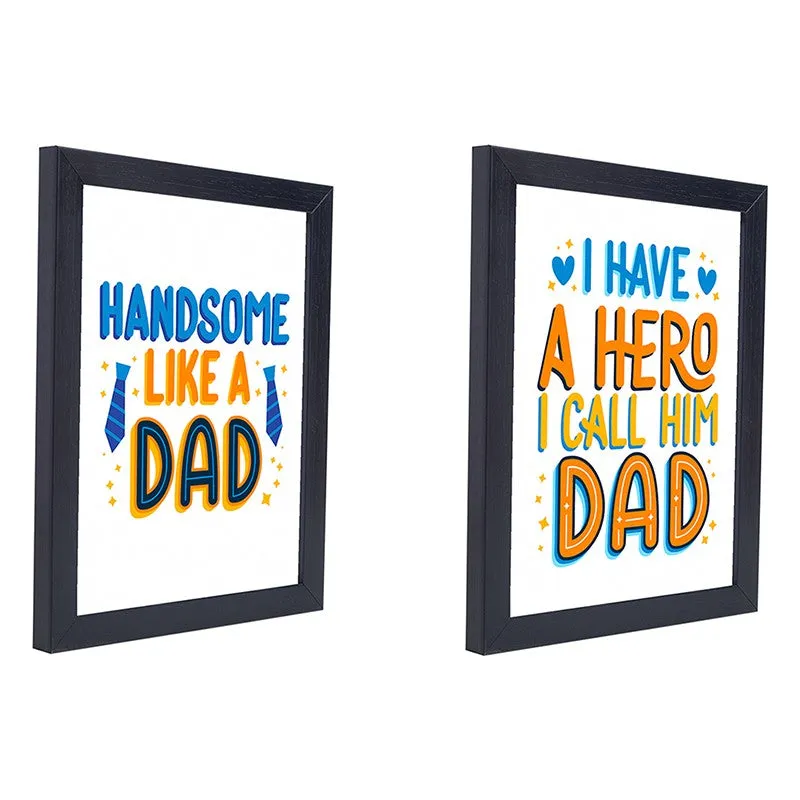 Handsome Dad Wall Art - Set Of Two media 5