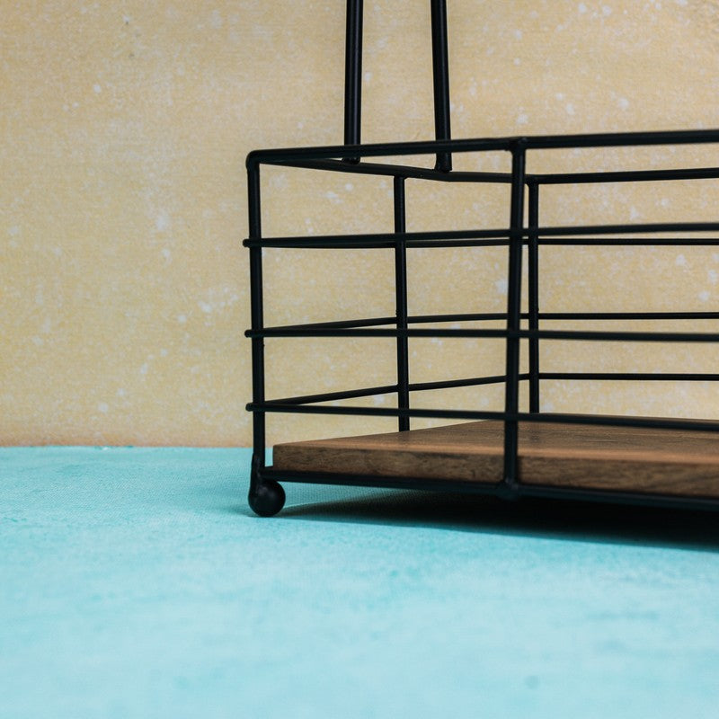 IronHarvest Metal Two-Tier Fruit Basket media 7