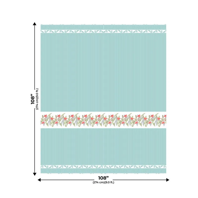 SignatureRest Cotton Bedsheet (Teal) - 180 TC media 6