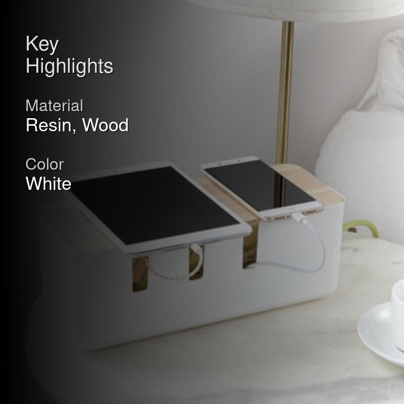 Knot Knockout Wood Desk Organizer media 2