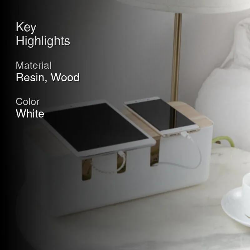 Knot Knockout Wood Desk Organizer media 2