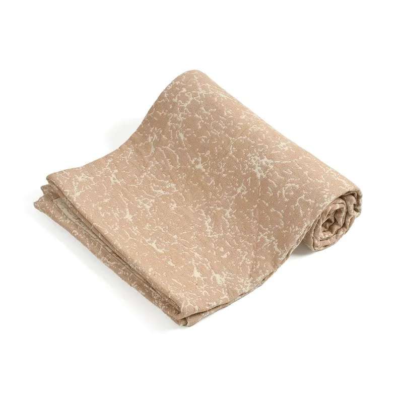 Snugvia Abstract Cotton Throws - Biege media 3