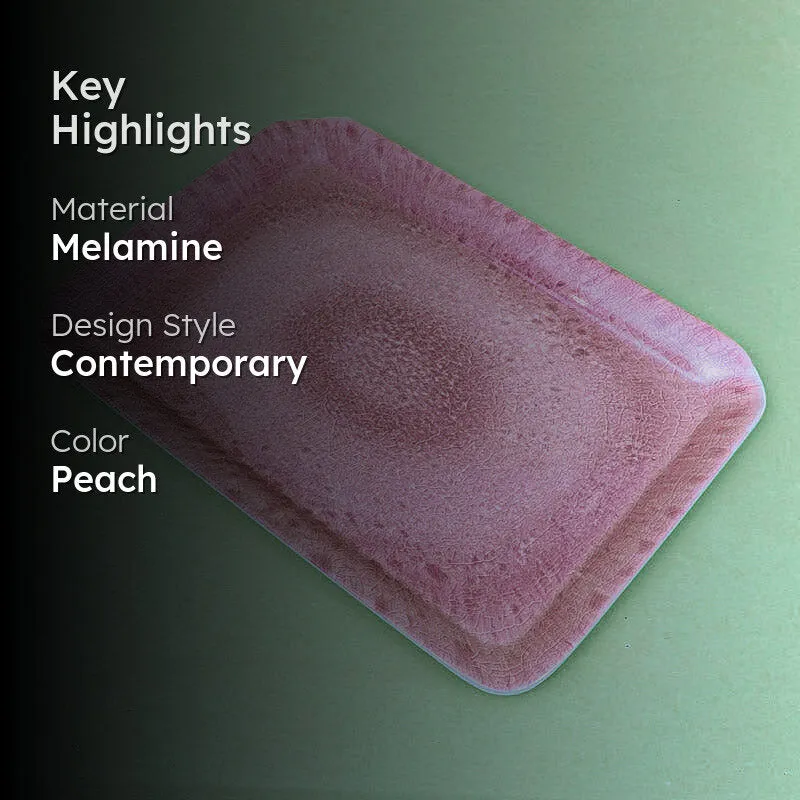 Yumi Serving Tray - Peach media 2
