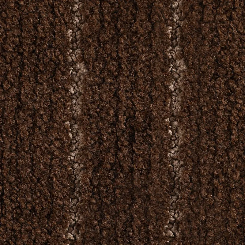 StripeEase Microfiber Bath Mats (Coffee) - Set of Two media 3