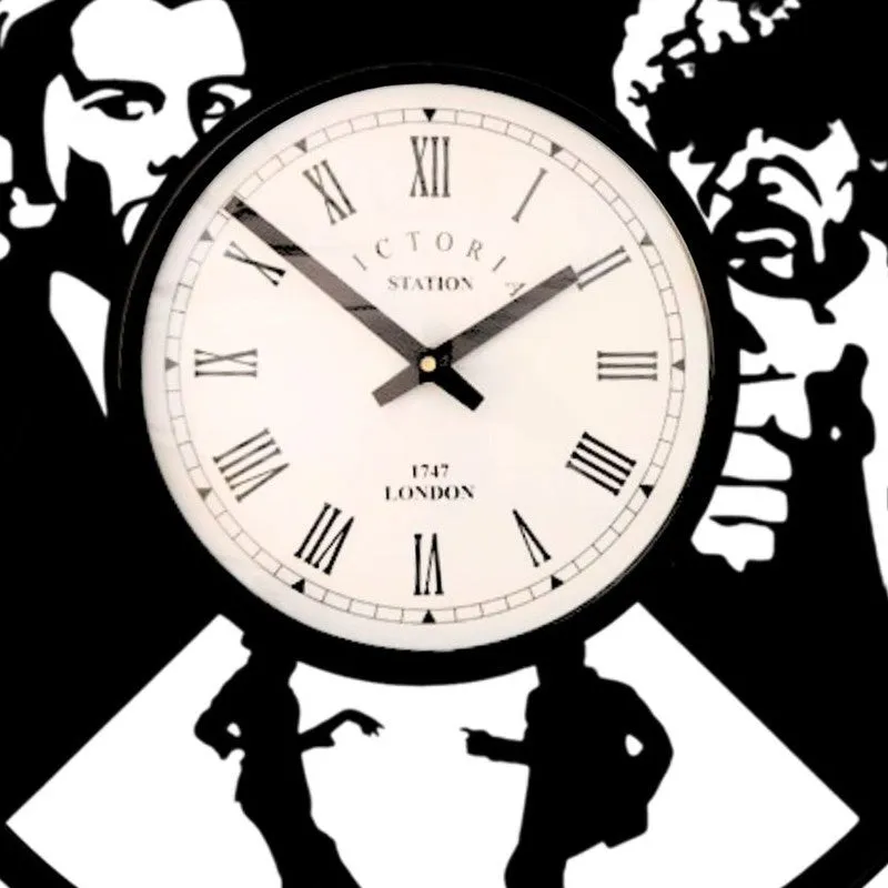 Buddy Steel Analog Wall Clock - Black media 5