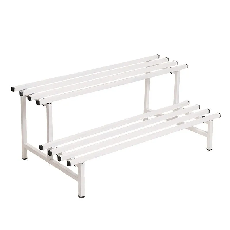 Botanika Elevate Two Tier Metal Plant Stand - White media 6