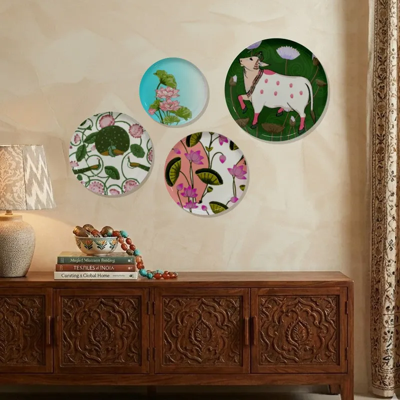 Garden Muse Metal Wall Plates - Set of Four media 3